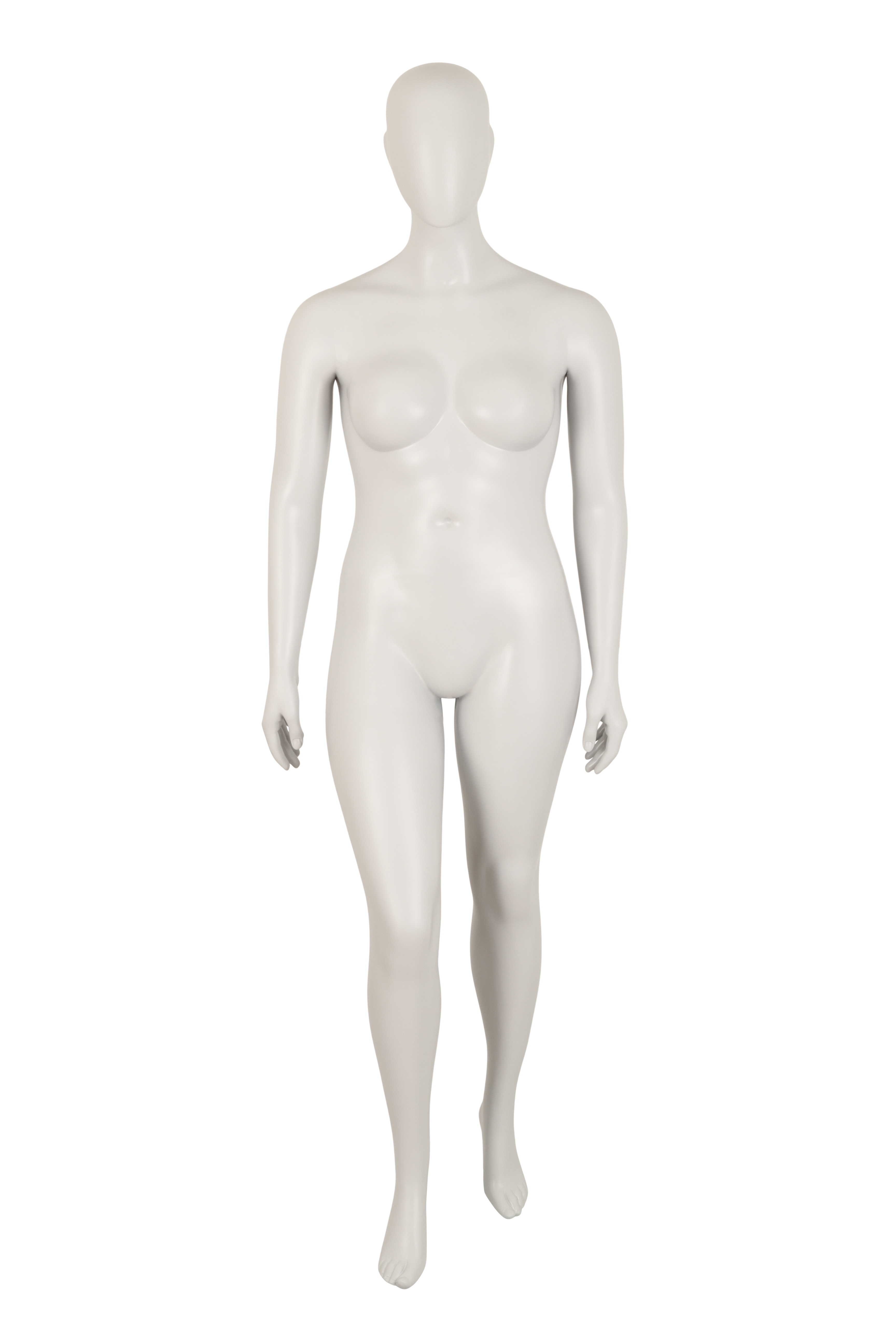 Schaufensterpuppe - Dame - mit Kopf - Alexa Faceless - Plus Size - Pose 2