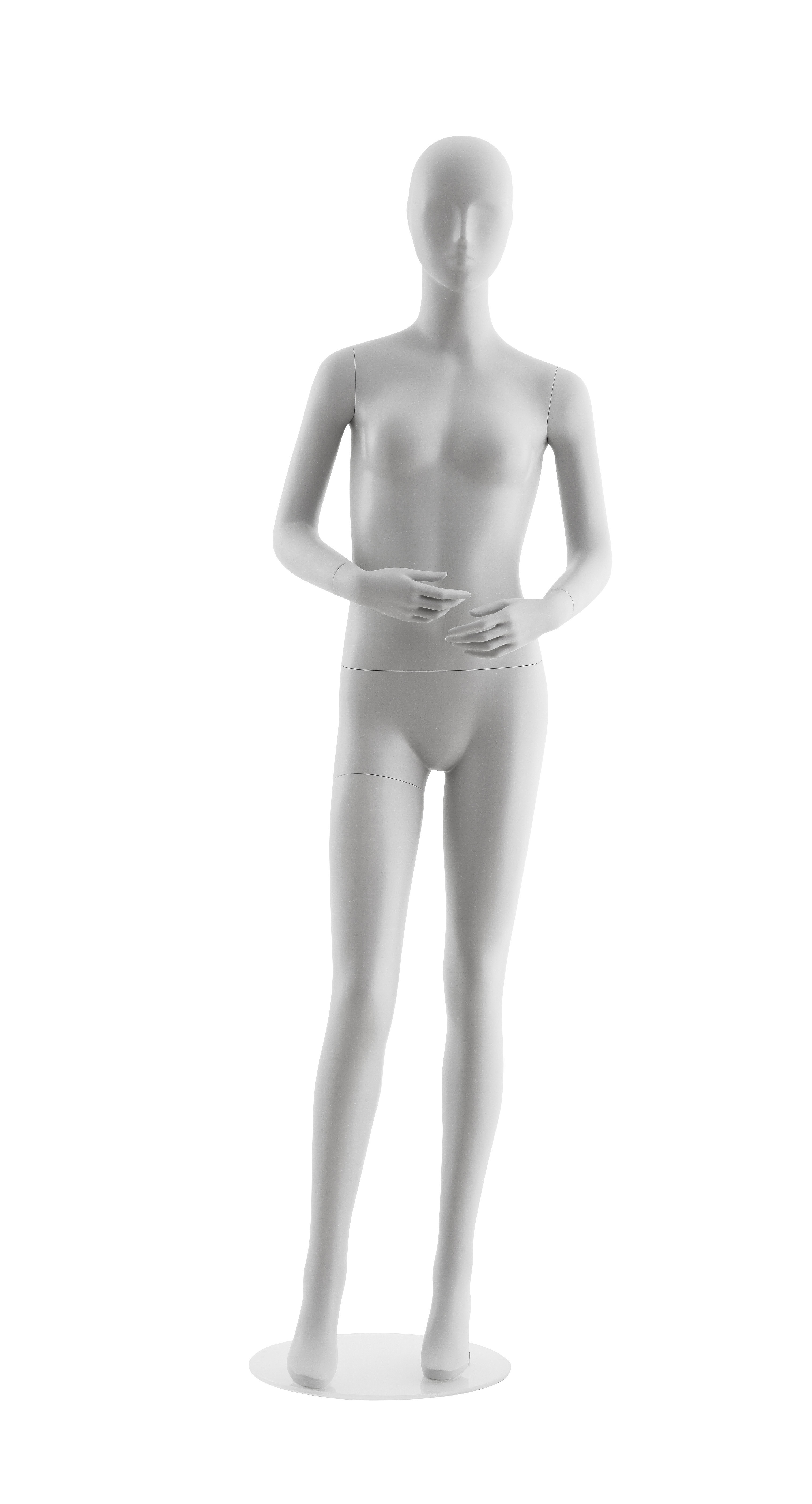 Schaufensterpuppe - Dame - mit Kopf - Basic Semifaceless - Pose 2