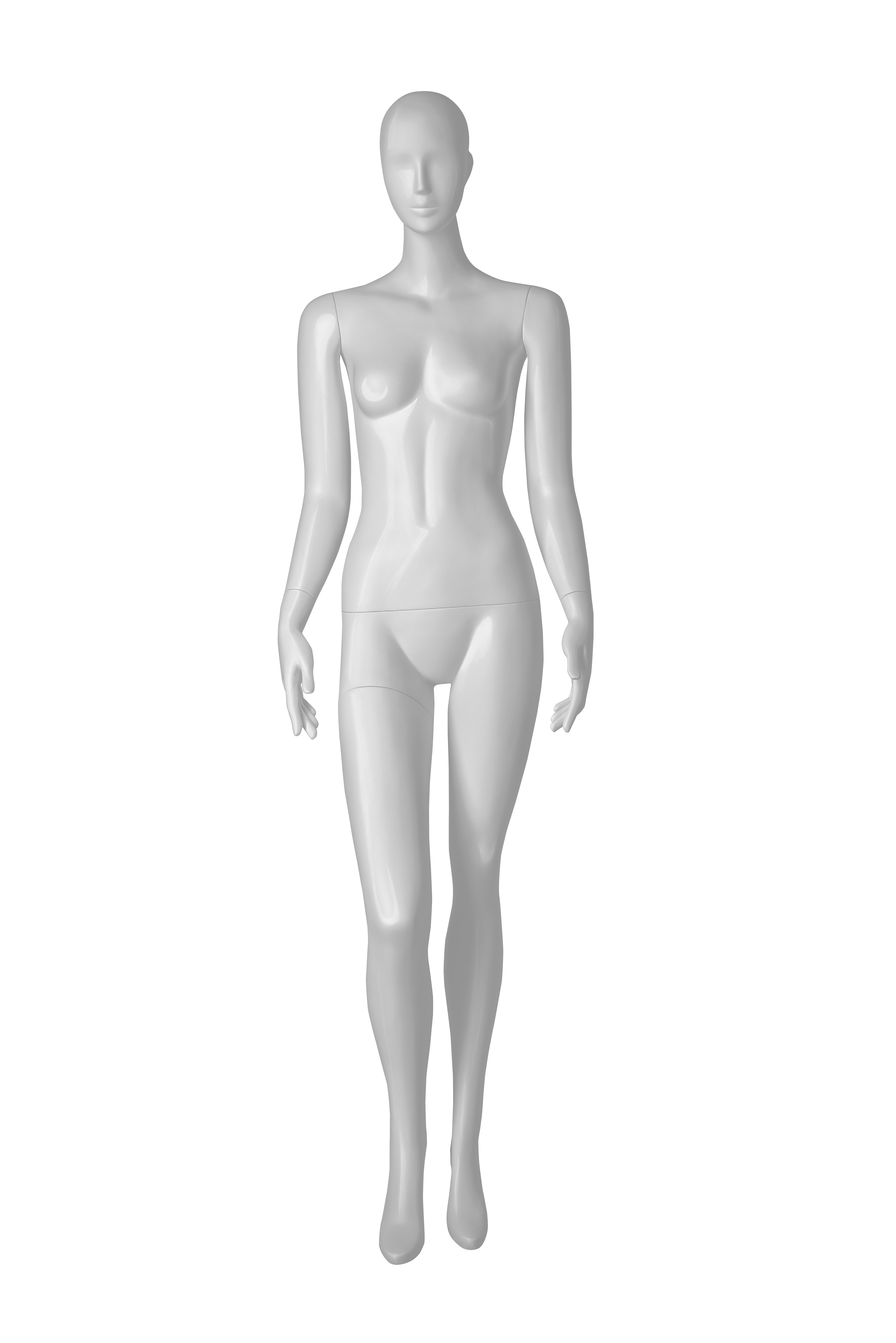 Schaufensterpuppe - Dame - mit Kopf - Design Semifaceless - Pose 6