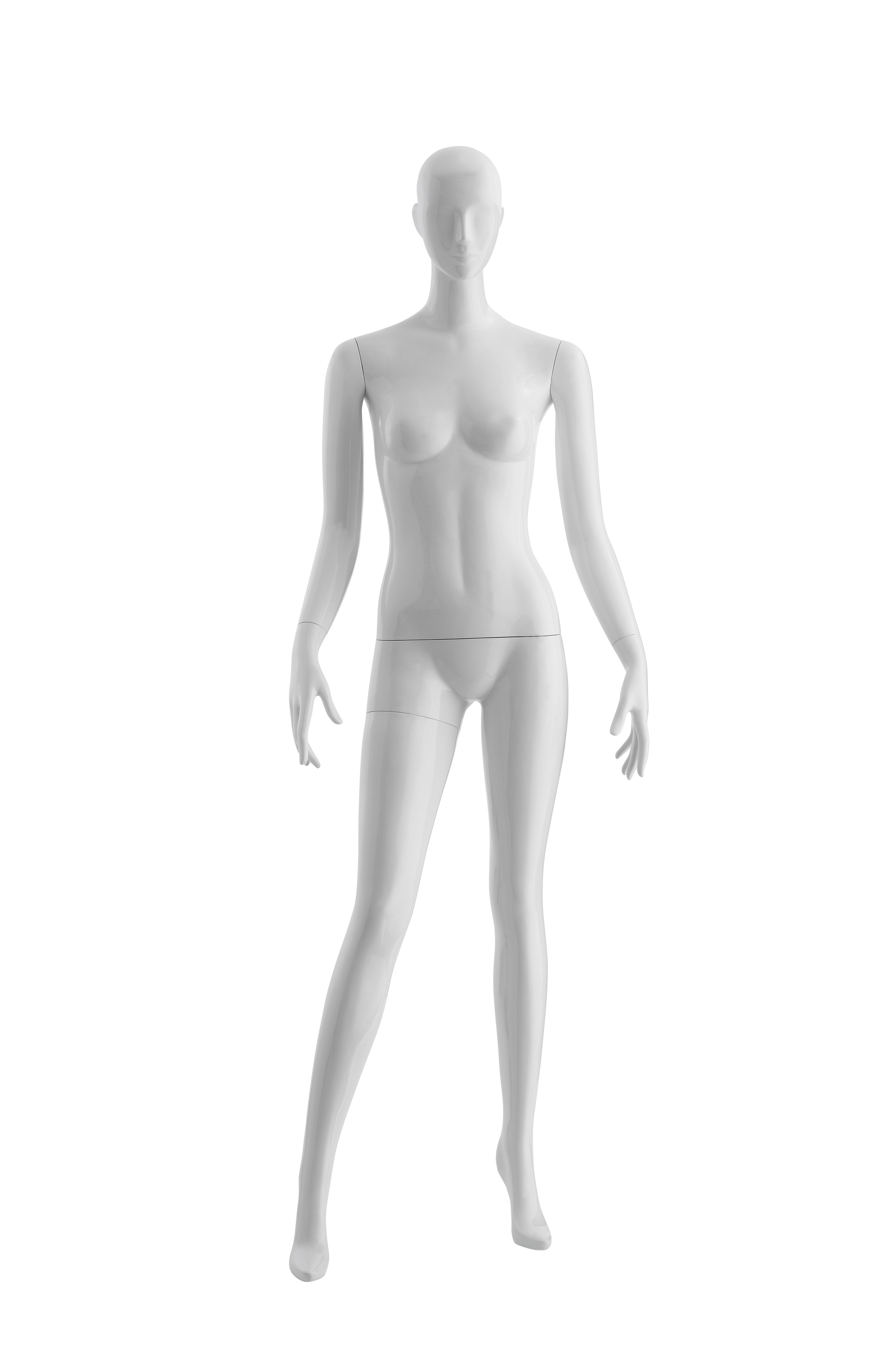Schaufensterpuppe - Dame - mit Kopf - Design Semifaceless - Pose 2