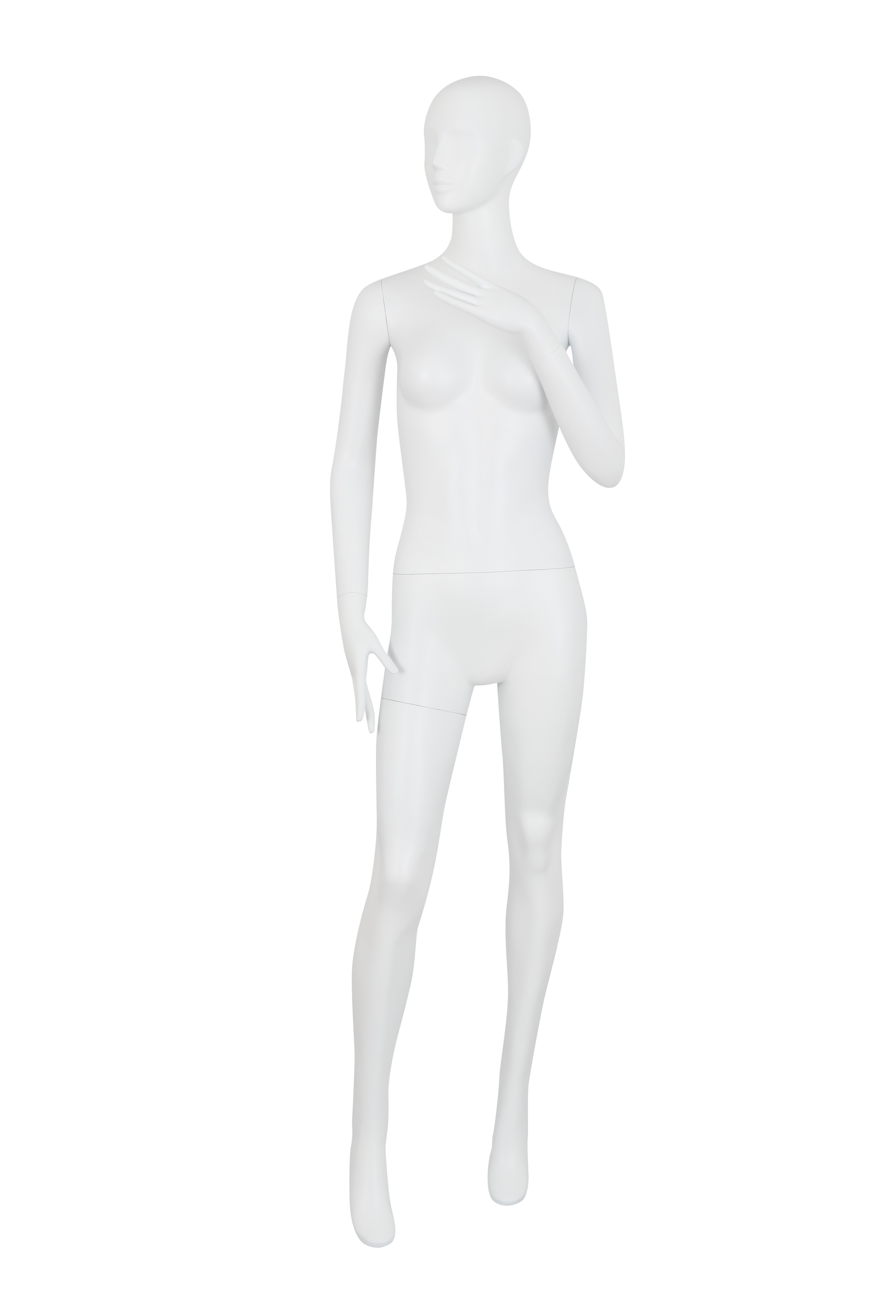 Schaufensterpuppe - Dame - mit Kopf - Basima Semifaceless - Pose 1