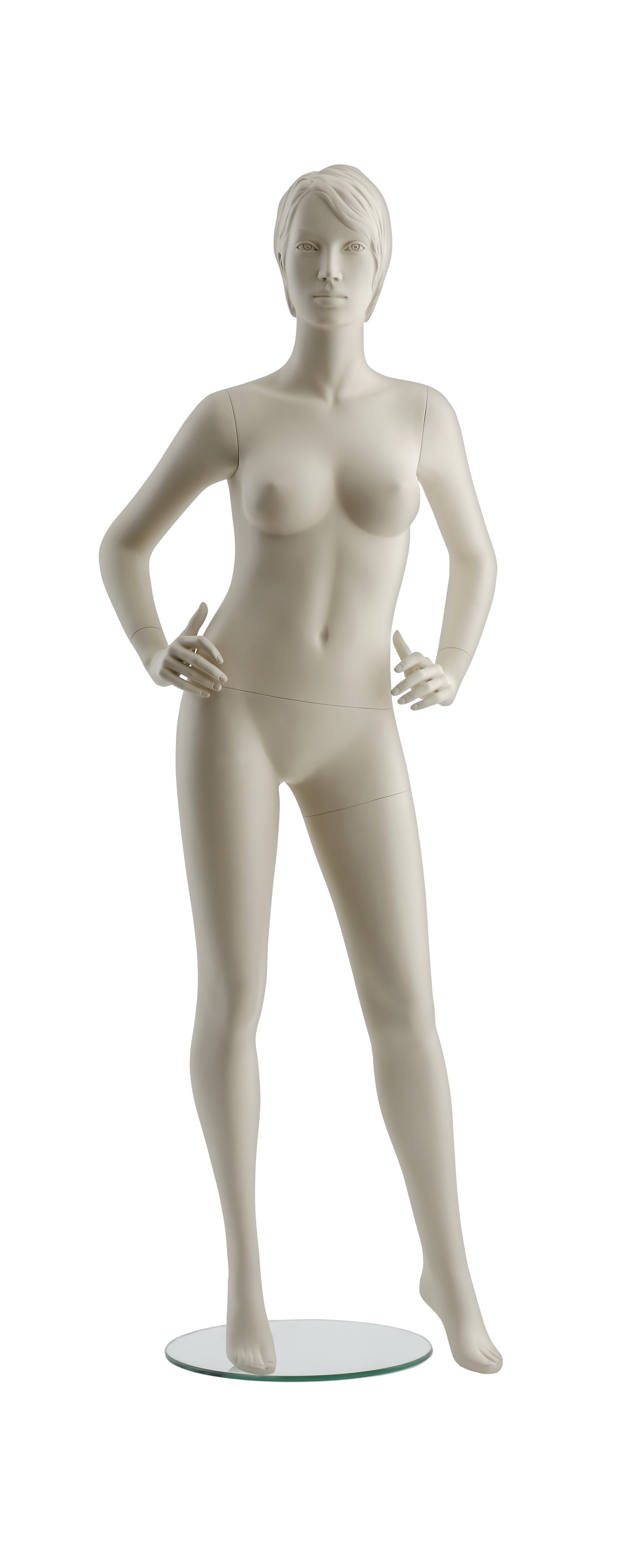 Schaufensterpuppe - Dame - mit Kopf - Basic Naturalistisch - Pose 5