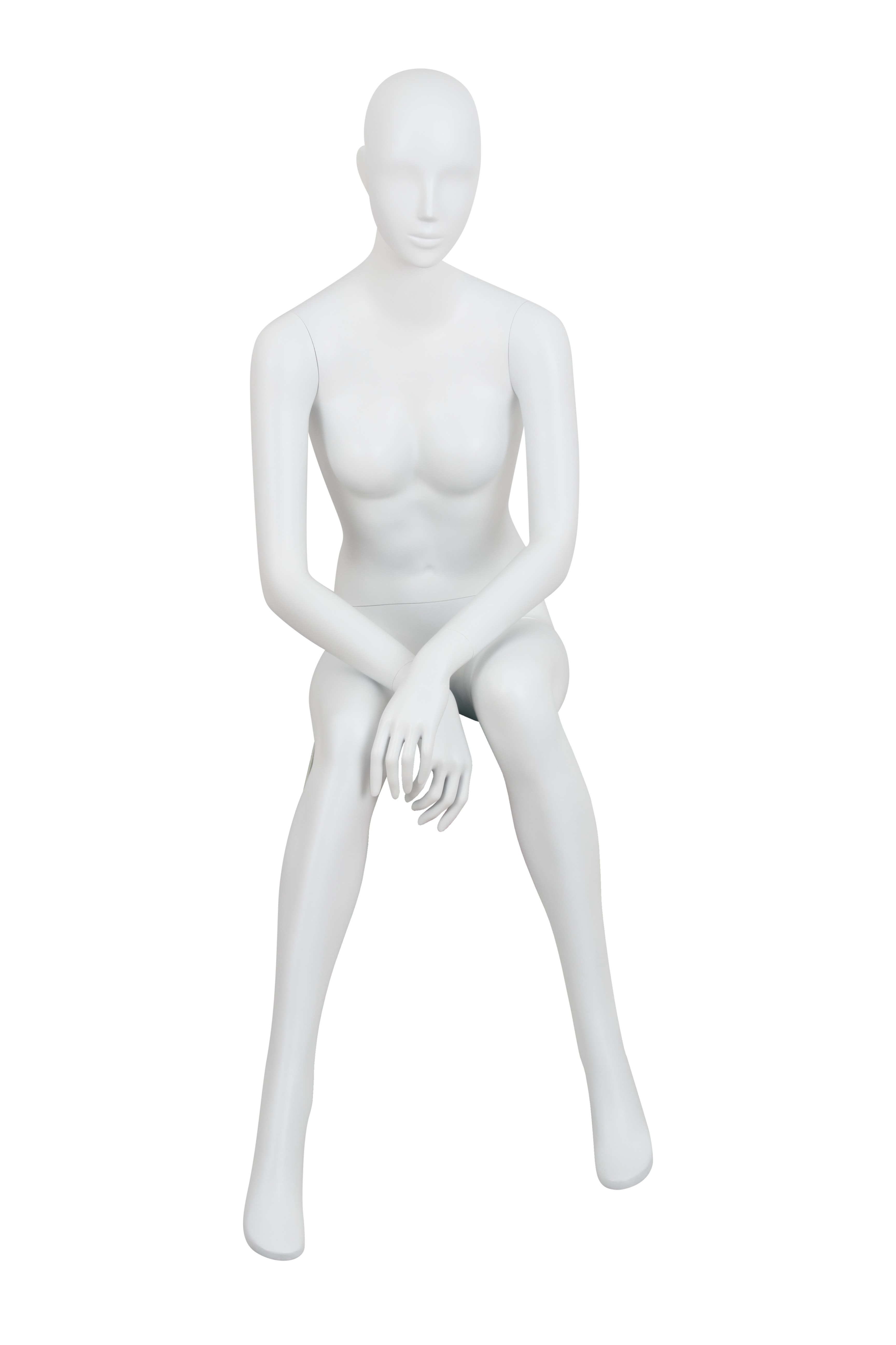Schaufensterpuppe - Dame - mit Kopf - Basima Semifaceless - Pose 8