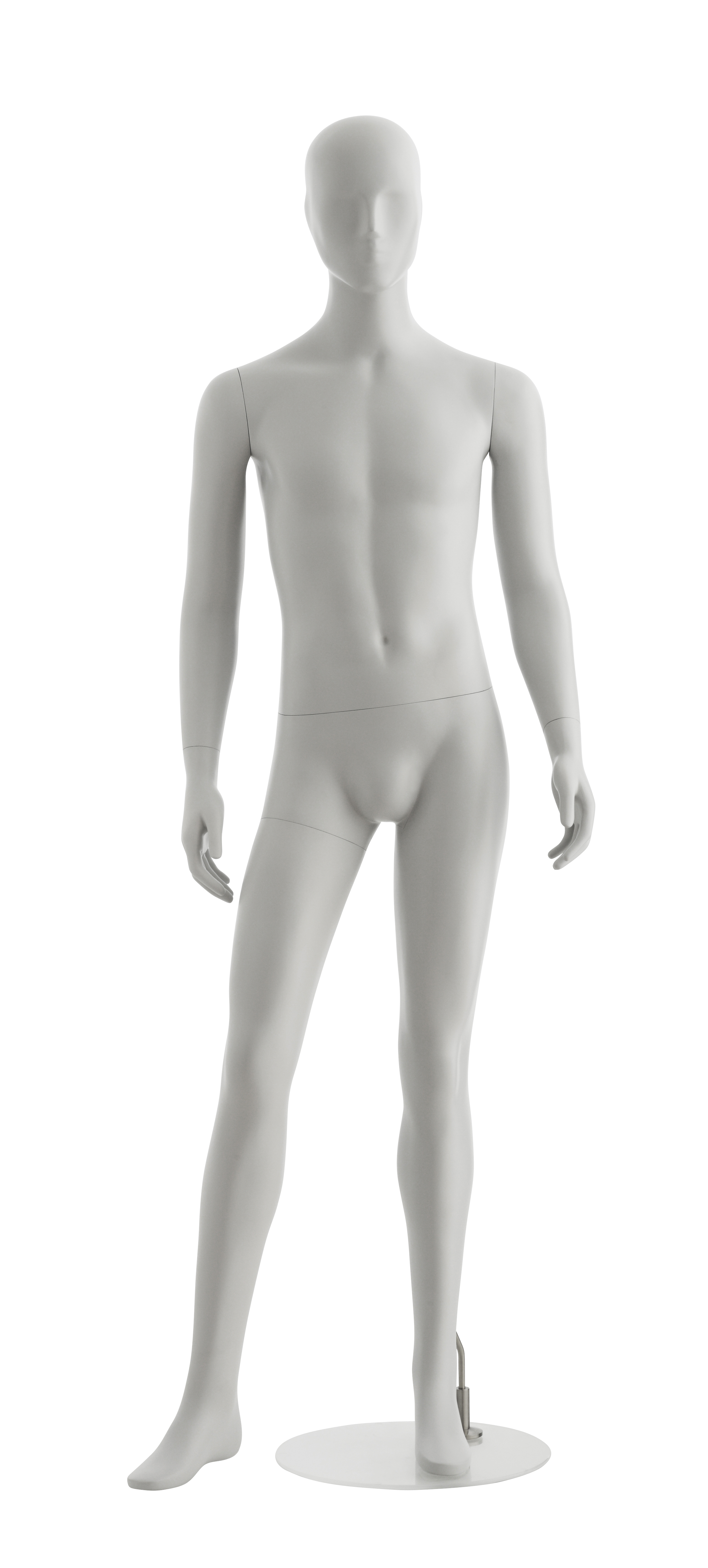 Schaufensterpuppe - Herr - mit Kopf - Basic Semifaceless - Pose 3